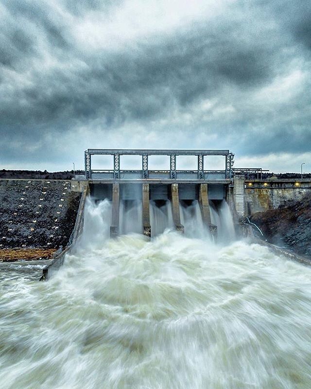 Mactaquac Spillway - May 2018