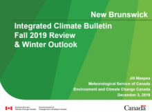 Fall review, winter outlook