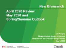 April 200 weather summary