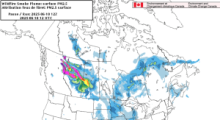 Smoke Forecast Maps at Environment Canada